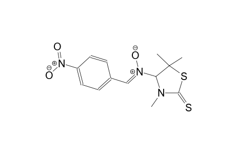 3,5,5-trimethyl-4-[(Z)-(4-nitrobenzylidene)(oxido)amino]-1,3-thiazolidine-2-thione