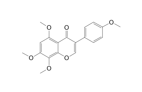 5,7,8,4'-TETRAMETHOXY-ISOFLAVONE