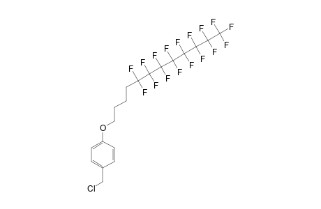 4-(N-5,5,6,6,7,7,8,8,9,9,10,10,11,11,12,12,12-HEPTADECAFLUORODODECAN-1-YLOXY)-BENZYL-CHLORIDE