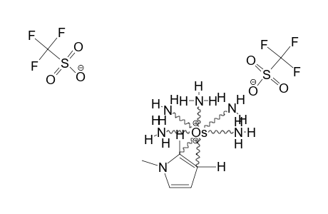 [4,5-ETA(2)-[OS(NH3)5]-1-METHYLPYRROLE]-(OTF)2