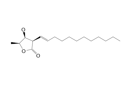 3-BETA-[(E)-DODEC-1-ENYL)-4-BETA-HYDROXY-5-BETA-METHYLDIHYDROFURAN-2-ONE