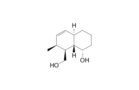 (1S*,2S*,4aR*,8S*,8aS*)-8-(Hydroxy)-2-methyl-1,2,4a,5,6,7,8,8a-octahydronaphthalene-1-methanol