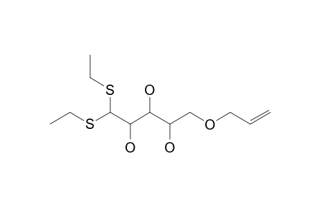 5-O-ALLYL-D-RIBOSE-DIETHYL-DITHIOACETAL