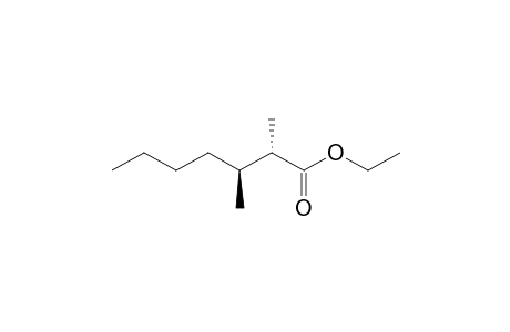 ethyl (2S,3S)-2,3-dimethylheptanoate