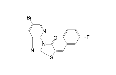 thiazolo[2',3':2,3]imidazo[4,5-b]pyridin-3(2H)-one, 7-bromo-2-[(3-fluorophenyl)methylene]-, (2E)-