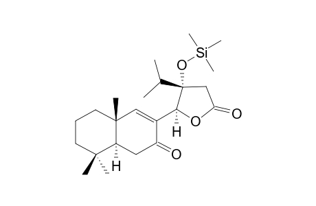 (5S,10R,13S,14S)-13-TRIMETHYLSILYLOXY-7-OXO-9,11-SECO-8-ABIETEN-14,11-OLIDE