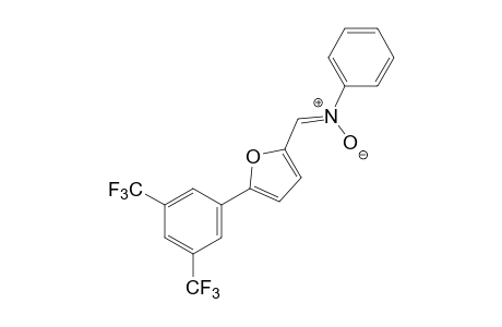 alpha-[5-(alpha,alpha,alpha,alpha',alpha',alpha'-hexafluoro-3,5-xylyl)-2-furyl]-N-phenylnitrone