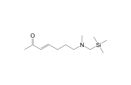 7-[N-Methyl-N-[(trimethylsilyl)methyl]amino]-3-hepten-2-one