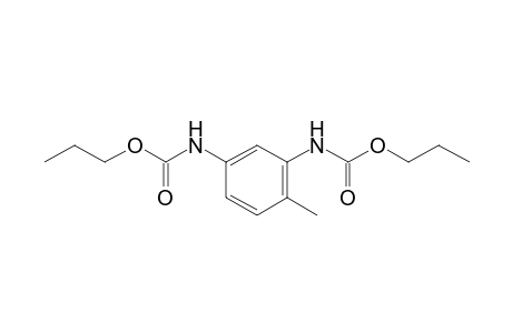 (4-methyl-m-phenylene)dicarbamic acid, dipropyl ester