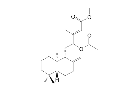 12-ACETOXY-ENT-LABDA-8(17),13E-DIEN-15-OIC-ACID-METHYLESTER