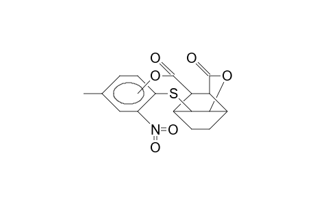 Methyl-(2sr, 10RS)-2-(4'-methyl-2'-nitrophenylthio)-4-oxa-5-oxotricyclo-[4.3.1.0(3,7)]-decan-10-carboxylate