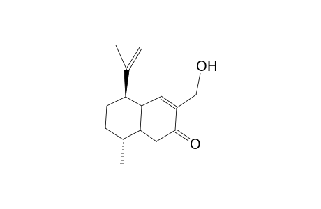 (5S,6S,9S,10S)-15-HYDROXYCADINA-3,11-DIEN-2-ONE