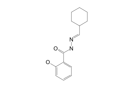 salicylic acid, (cyclohexylmethylene)hydrazide