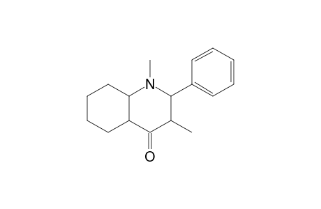 1,3-DIMETHYL-2-PHENYL-TRANS-DECAHYDROQUINOLIN-4-ONE