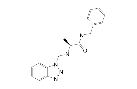 (2S)-2-[(1H-1,2,3-BENZOTRIAZOL-1-YLMETHYL)-AMINO]-N-BENZYLPROPANAMIDE