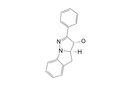 (3SR,3ASR)-3-HYDROXY-2-PHENYL-3A,4-DIHYDRO-3H-PYRAZOLO-[1,5-A]-INDOLE