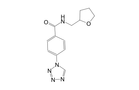 benzamide, N-[(tetrahydro-2-furanyl)methyl]-4-(1H-tetrazol-1-yl)-