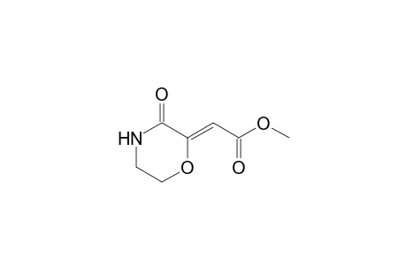 (2Z)-2-(3-ketomorpholin-2-ylidene)acetic acid methyl ester