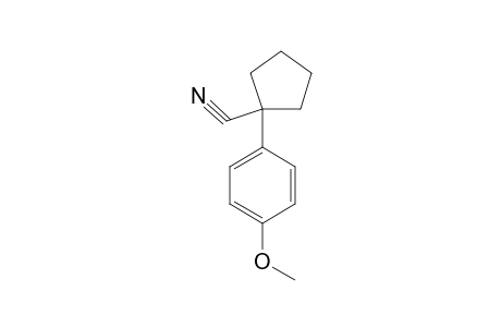 CYCLOPENTANECARBONITRILE, 1-/P-METHOXYPHENYL/-,