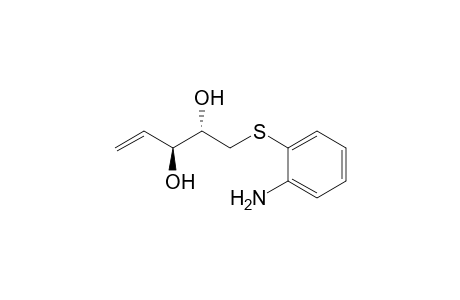 5-(2-Aminophenylthio)penten-3,4-diol