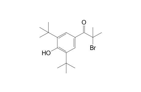 2-bromo-3',5'-di-tert-butyl-4'-hydroxy-2-methypropiophenone