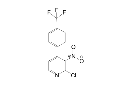 2-Chloro-3-nitro-4-(4-(trifluoromethyl)phenyl)pyridine