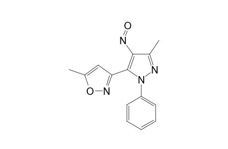 3-(3-METHYL-4-NITROSO-1-PHENYL-1H-5-PYRAZOLYL)-5-METHYL-ISOXAZOLE