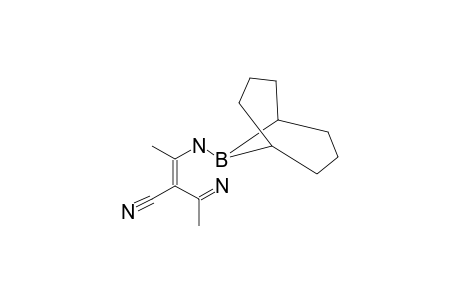 5-CYANO-2,2-(1,5-CYCLOOCTANEDIYL)-1,2-DIHYDRO-4,6-DIMETHYL-1,3,2-AZAAZONIABORATINE