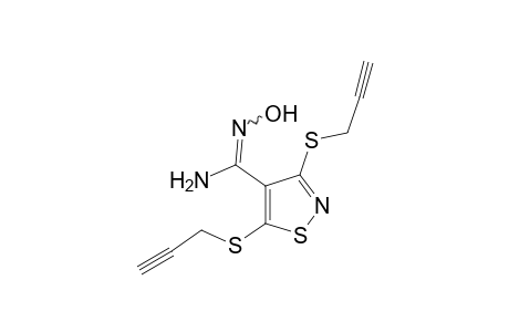 3,5-bis[(2-propynyl)thio]-4-isothiazolecarboxamidoxime