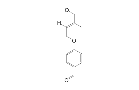 4-[(Z)-(4-HYDROXY-3-METHYL-2-BUTENYL)-OXY]-BENZALDEHYDE