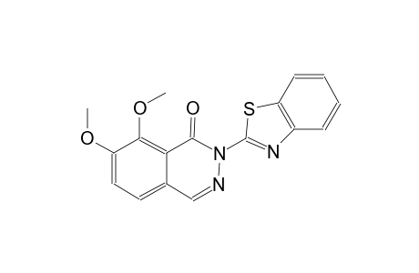 1(2H)-phthalazinone, 2-(2-benzothiazolyl)-7,8-dimethoxy-