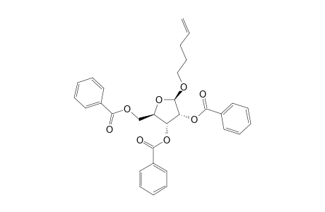 PENT-4-ENYL_2',3',5'-TRI-O-BENZOYL-BETA-D-ERYTHRO-PENTOFURANOSIDE