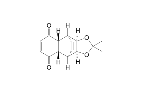 (3a.alpha.,4.alpha.,4a.beta.,8a.beta.,9.alpha.,9a.alpha.)-3a,4,9,9a-Tetrahydro-2,2-dimethyl-4,9-etheno-1,3-dioxolo[4,5-b]naphthalene-5,8(4aH,8aH)-dione