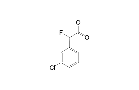 3-CHLORO-ALPHA-FLUOROBENZENEACETIC-ACID