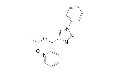 (1-PHENYL-1H-1,2,3-TRIAZOL-4-YL)-(PYRIDIN-2-YL)-METHYLACETATE