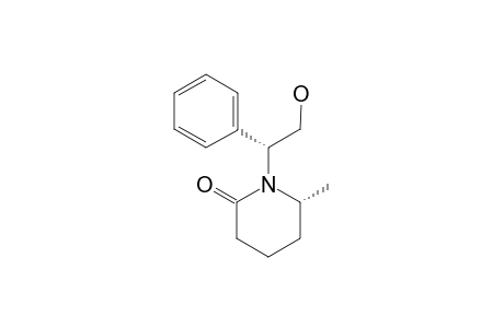 (6R)-1-[(1R)-2-HYDROXY-1-PHENYLETHYL]-6-METHYL-2-PIPERIDONE