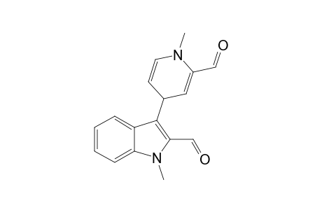 4-(2-FORMYL-1-METHYL-3-INDOLYL)-1-METHYL-1,4-DIHYDROPYRIDINE-3-CARBALDEHYDE