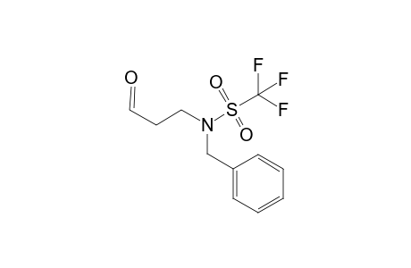 3-(N-Benzyl-N-trifluormethanesulfonamido)propanal