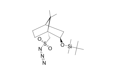 (1S,2R)-O-(TERT.-BUTYLDIMETHYLSILYL)-ISOBORNYL-10-SULFONYL-AZIDE