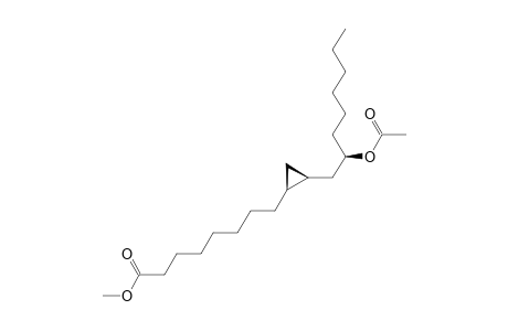 METHYL-CIS-(9R,10R,12R)-12-ACETOXY-9,10-METHYLENE-OCTADECANOATE;MINOR-DIASTEREOMER