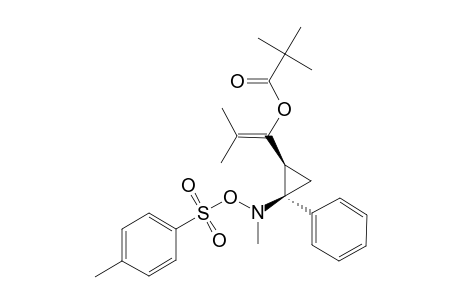 1-[2-(N,4-DIMETHYLPHENYLSULFONAMIDO)-2-PHENYLCYCLOPROPYL]-2-METHYLPROP-1-ENYL-PIVALATE