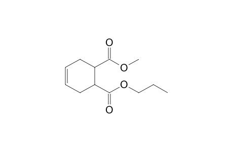 cis-Cyclohex-4-en-1,2-dicarboxylic acid, methyl propyl ester