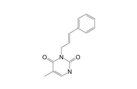 5-methyl-3-[(E)-3-phenylprop-2-enyl]uracil