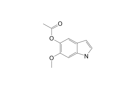 5-ACETOXY-6-METHOXY-INDOLE