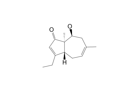 (1R,5R,10S)-ACULENE-D;4E-(11)-(1R,5R,10S)-10,14-DIHYDROXYDAUCA-4-(11),7-DIEN-13-CARBOXYLIC-ACID