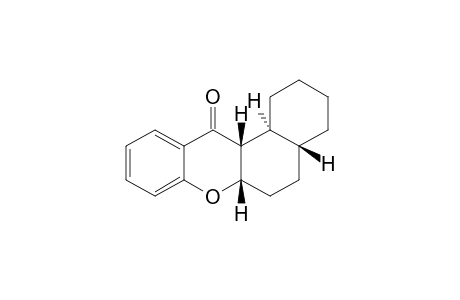 (4aR,6aS,12aR,12bS)-1,2,3,4,4a,5,6,6a,12a,12b-decahydrobenzo[a]xanthen-12-one