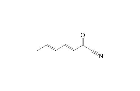 (3E,5E)-2-ketohepta-3,5-dienenitrile