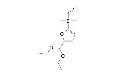 5-(DIMETHYL-CHLOROMETHYLSILYL)-FURFURAL_DIACETAL