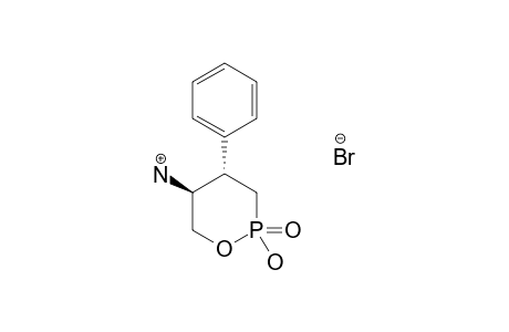 (4S,5R)-5-AMINO-2-HYDROXY-4-PHENYL-2-OXO-1,2-OXAPHOSPHORINANE-HYDROBROMIDE