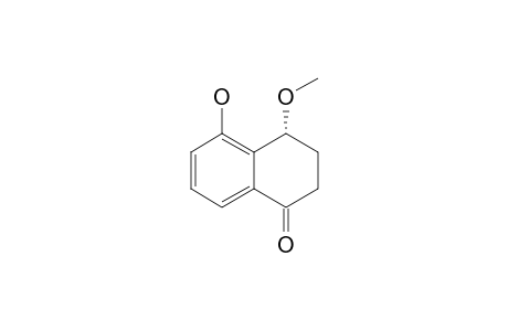 (4S)-5-HYDROXY-4-METHOXY-ALPHA-TETRALONE